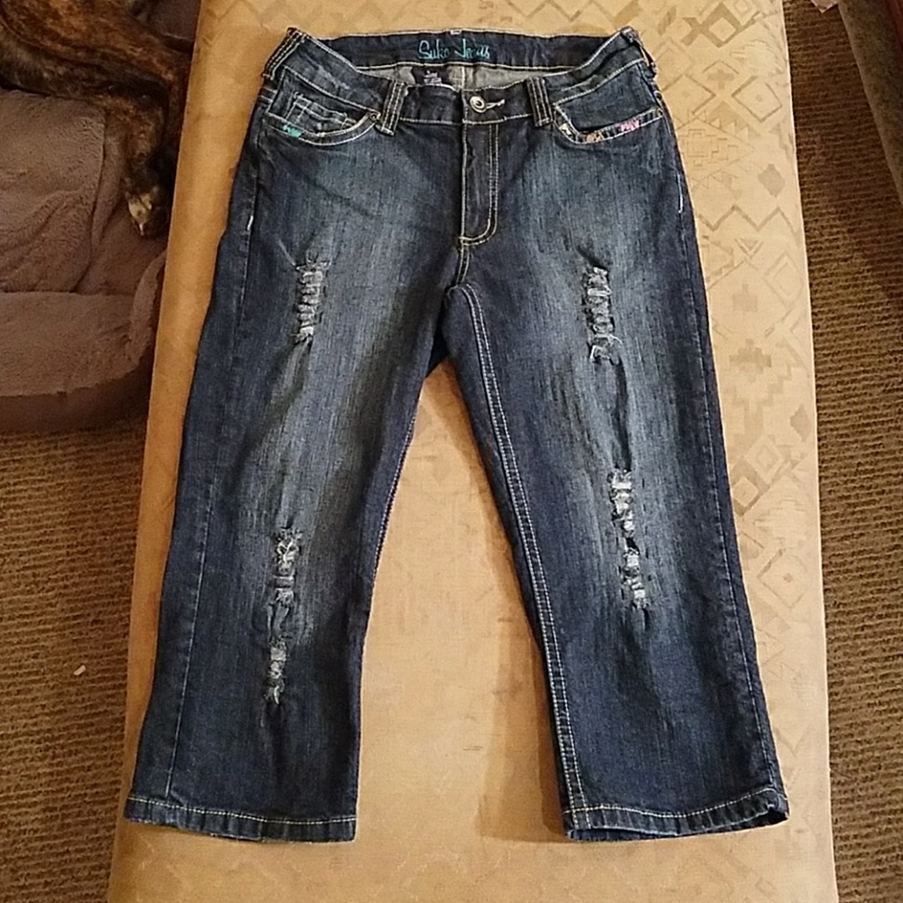 Suko Capri length jeans